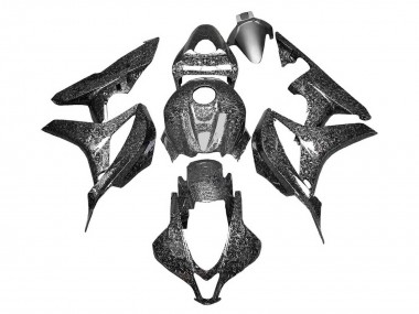 Shop 2007-2008 Honda CBR600RR Motorcycle Fairings - Black Forged Carbon Fiber