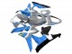 2007-2008 Honda CBR600RR Motorcycle Fairings - Nardo Grey Blue White Glossy Black