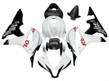 Shop 2007-2008 Honda CBR600RR Motorcycle Fairings - White Matte Black Red Repsol