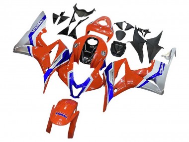 Shop 2007-2008 Honda CBR600RR Motorcycle Fairings - Silver Blue Red HRC