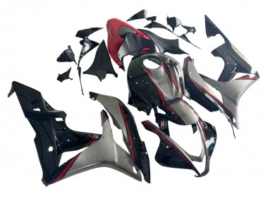 Shop 2007-2008 Honda CBR600RR Motorcycle Fairings - Silver Red Glossy Black
