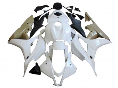 Shop 2007-2008 Honda CBR600RR Motorcycle Fairings - Silver White