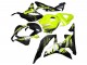 2007-2008 Honda CBR600RR Motorcycle Fairings - Yellow Glossy Black