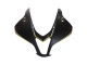 2009-2012 Honda CBR600RR Motorcycle Fairings - Matte Black Gold