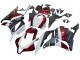 2009-2012 Honda CBR600RR Motorcycle Fairings - White Red Matte Black