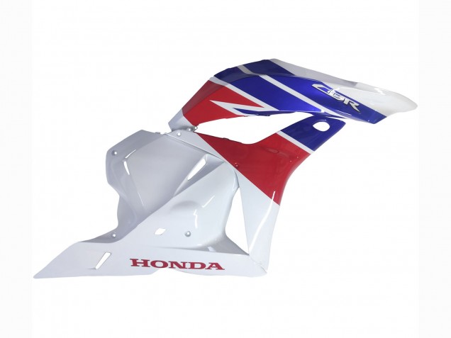 2009-2012 Honda CBR600RR Motorcycle Fairings - White Red Blue