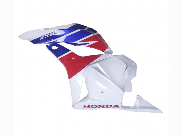 2009-2012 Honda CBR600RR Motorcycle Fairings - White Red Blue