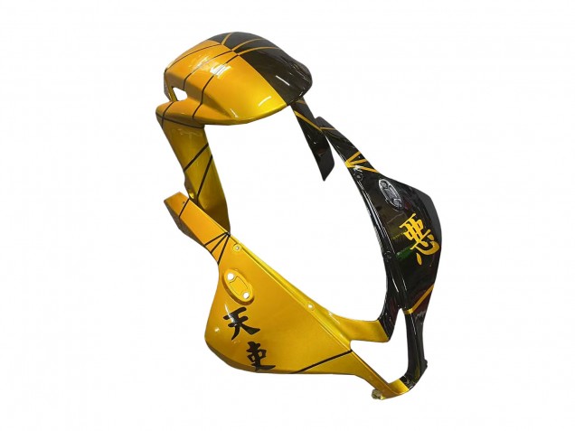 2009-2012 Honda CBR600RR Motorcycle Fairings - Gold Glossy Black