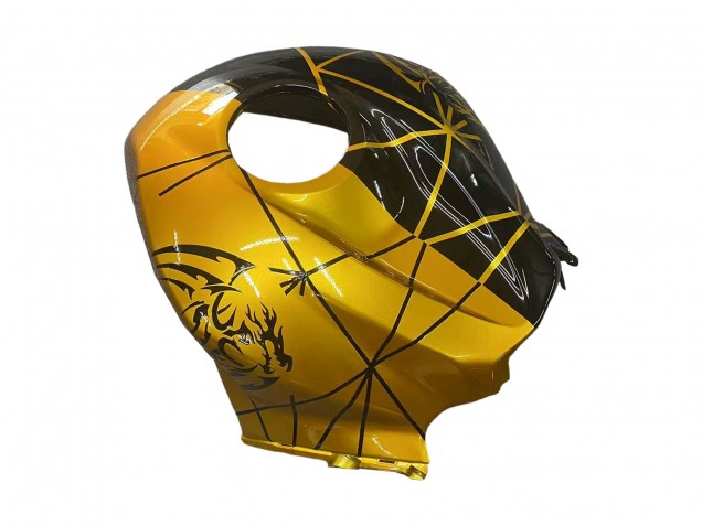 2009-2012 Honda CBR600RR Motorcycle Fairings - Gold Glossy Black