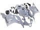 2009-2012 Honda CBR600RR Motorcycle Fairings - Glossy Nardo Grey