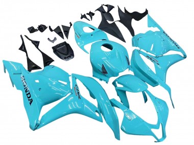 Shop 2009-2012 Honda CBR600RR Motorcycle Fairings - Light Blue Racing