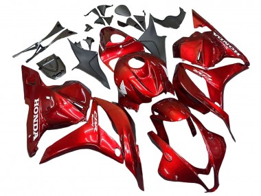 Shop 2009-2012 Honda CBR600RR Motorcycle Fairings - Red Racing