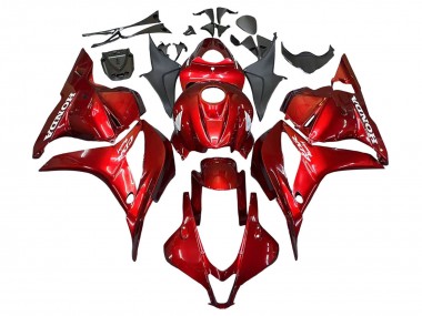 Shop 2009-2012 Honda CBR600RR Motorcycle Fairings - Red Racing