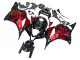 2009-2012 Honda CBR600RR Motorcycle Fairings - Red Glossy Black