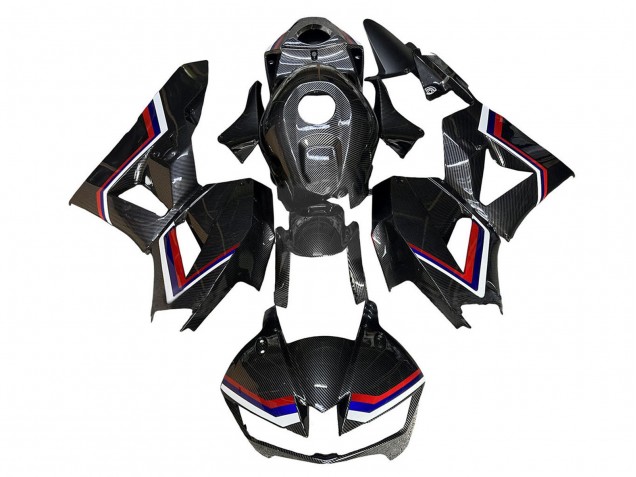 2009-2012 Honda CBR600RR Motorcycle Fairings - White Red Blue Black Carbon Fiber
