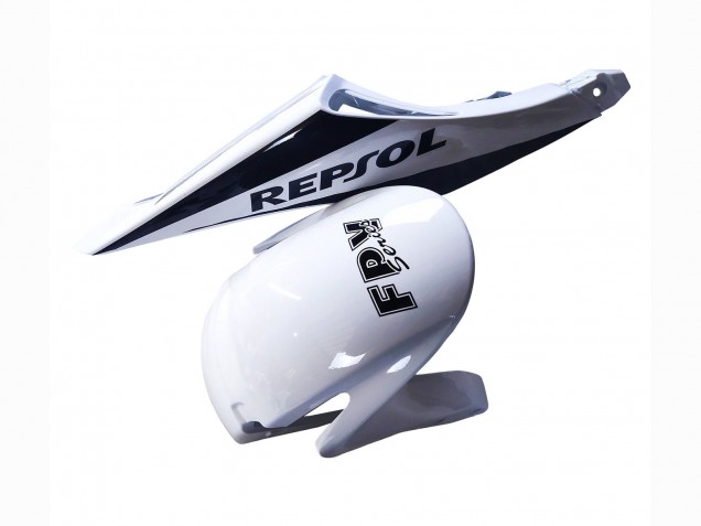 2013-2026 Honda CBR600RR Motorcycle Fairings - White Glossy Black Repsol