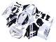 2013-2026 Honda CBR600RR Motorcycle Fairings - White Glossy Black Repsol