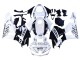 2013-2026 Honda CBR600RR Motorcycle Fairings - White Glossy Black Repsol