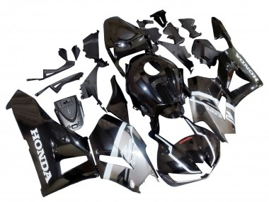Shop 2013-2026 Honda CBR600RR Motorcycle Fairings - Silver Glossy Black