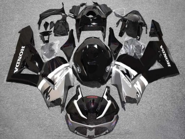 Shop 2013-2026 Honda CBR600RR Motorcycle Fairings - Silver Glossy Black
