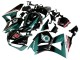 2013-2026 Honda CBR600RR Motorcycle Fairing - Teal Blue Glossy Black Petronas 20