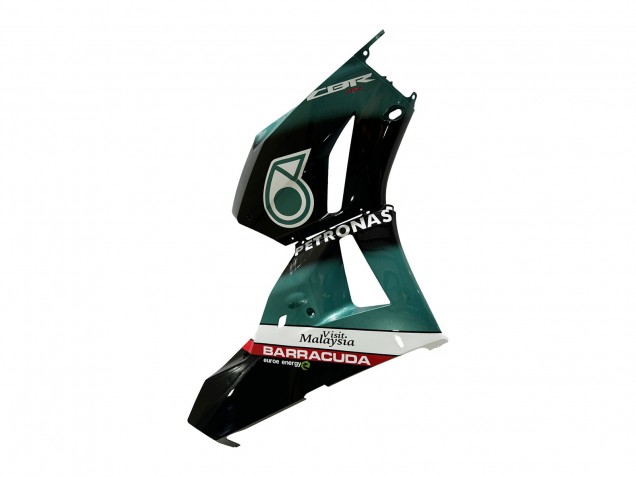 2013-2026 Honda CBR600RR Motorcycle Fairing - Teal Blue Glossy Black Petronas 20