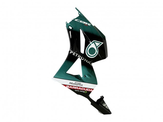 2013-2026 Honda CBR600RR Motorcycle Fairing - Teal Blue Glossy Black Petronas 20