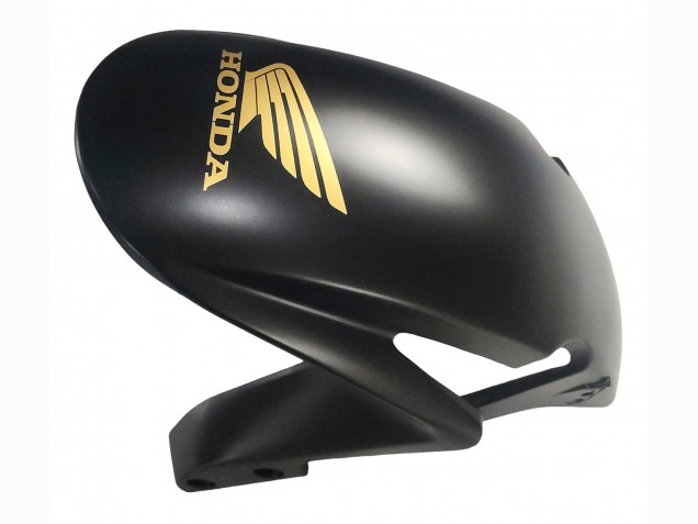 2013-2023 Honda CBR600RR Motorcycle Fairings - Matte Black Gold Decals