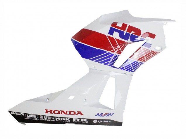 2013-2026 Honda CBR600RR Motorcycle Fairing - White Red Blue HRC