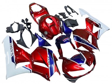 Shop 2013-2026 Honda CBR600RR Motorcycle Fairings - White Red Blue HRC
