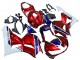 2013-2026 Honda CBR600RR Motorcycle Fairings - White Red Blue HRC