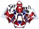 2013-2026 Honda CBR600RR Motorcycle Fairings - White Red Blue HRC
