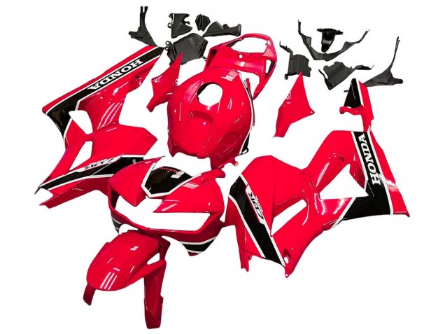 2013-2026 Honda CBR600RR Motorcycle Fairings - Red White Black