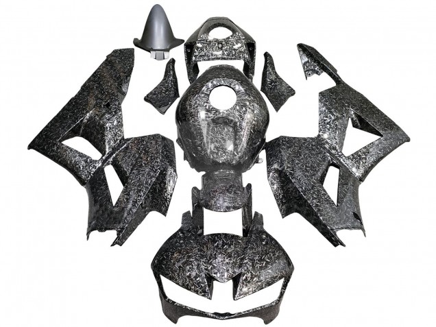 2013-2026 Honda CBR600RR Motorcycle Fairings - Black Forged Carbon Fiber