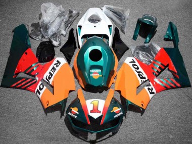 Shop 2013-2026 Honda CBR600RR Motorcycle Fairings - Orange White Red Glossy Black Dark Green Repsol 1