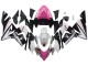 2004-2005 Kawasaki ZX10R Motorcycle Fairings - Black Pink White Playboy Motul