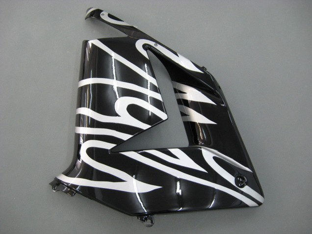 2004-2005 Kawasaki ZX10R Motorcycle Fairings - Black White