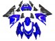 2004-2005 Kawasaki ZX10R Motorcycle Fairings - Blue Black Ninja