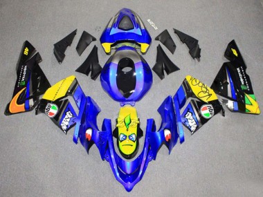 Shop 2004-2005 Kawasaki ZX10R Motorcycle Fairing - Green Black Ninja