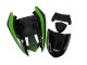 2004-2005 Kawasaki ZX10R Motorcycle Fairings - White Black Green Elf