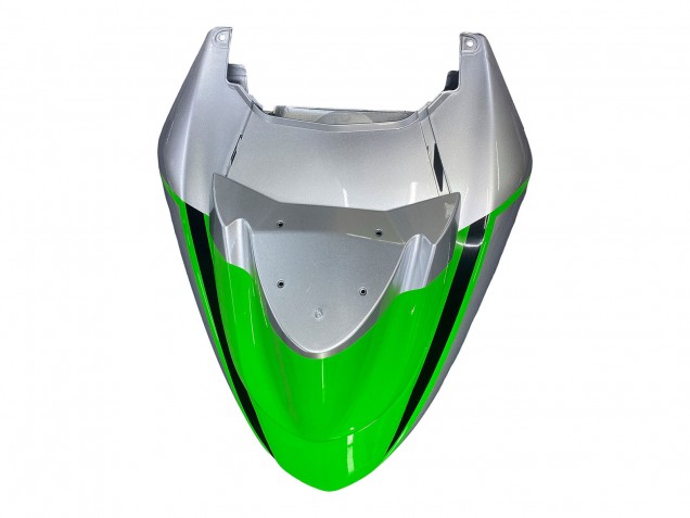 2004-2005 Kawasaki ZX10R Motorcycle Fairings - Green Silver Black 69