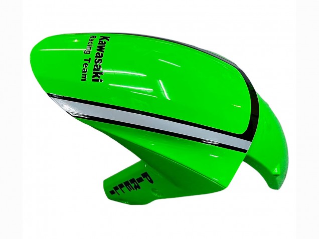 2008-2010 Kawasaki ZX10R Motorcycle Fairings - Green White Red Black Monster Elf 66