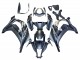 2011-2015 Kawasaki ZX10R Motorcycle Fairings - Matte Grey White Green