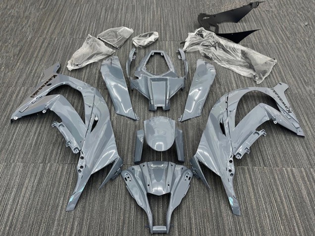 2011-2015 Kawasaki ZX10R Motorcycle Fairings - Nardo Grey