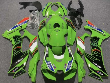 Shop 2021-2025 Kawasaki ZX10R Motorcycle Fairings - Green White Blue Black Red Showr Elf Mouldings Monster