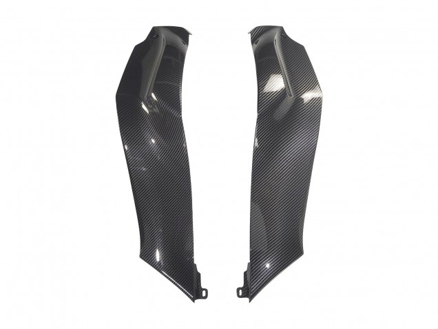 2021-2025 Kawasaki ZX10R Motorcycle Fairings - Black Carbon Fiber