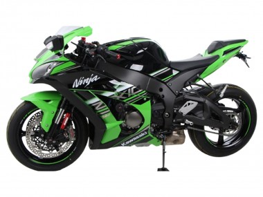 Shop 2021-2025 Kawasaki ZX10R Motorcycle Fairings - Green Black Silver
