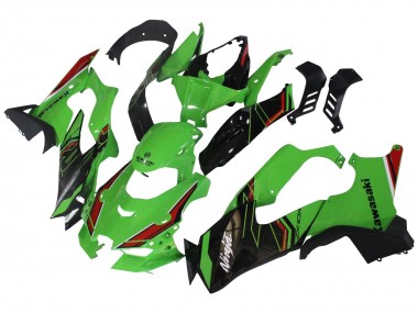 Shop 2021-2025 Kawasaki ZX10R Motorcycle Fairings - Green Black Red