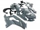 2021-2026 Kawasaki ZX10R Motorcycle Fairings - Grey