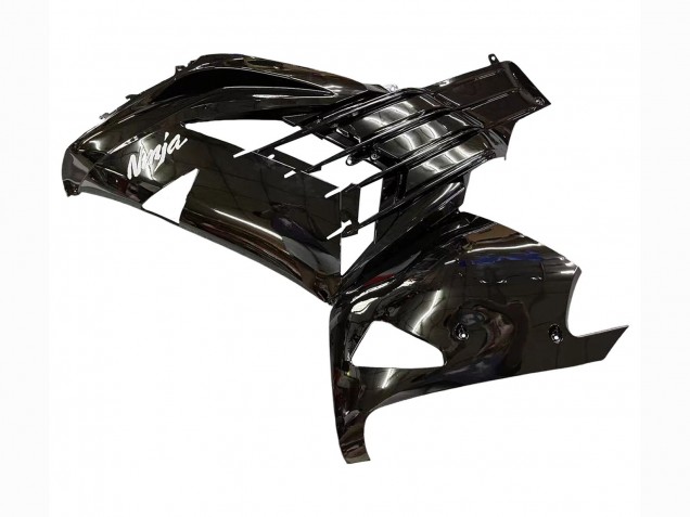 2012-2024 Kawasaki ZX14R ZZR1400 Motorcycle Fairings - Glossy Black Matte Black White Ninja